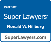 Super Lawyers designation for Ronald W. Hillberg